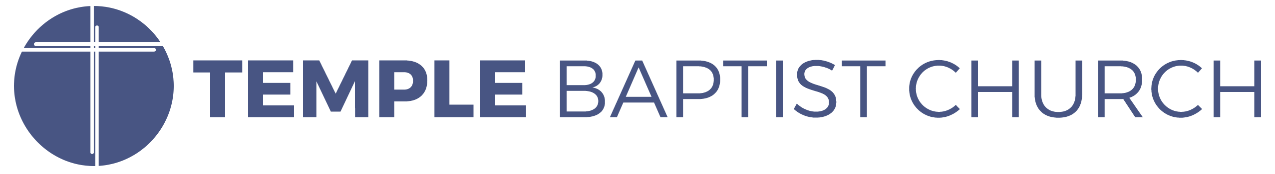 Temple Baptist Church Logo